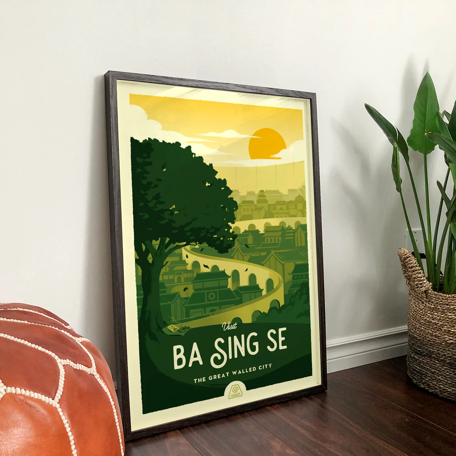 Ba Sing Se Retro Travel Poster - Image 4