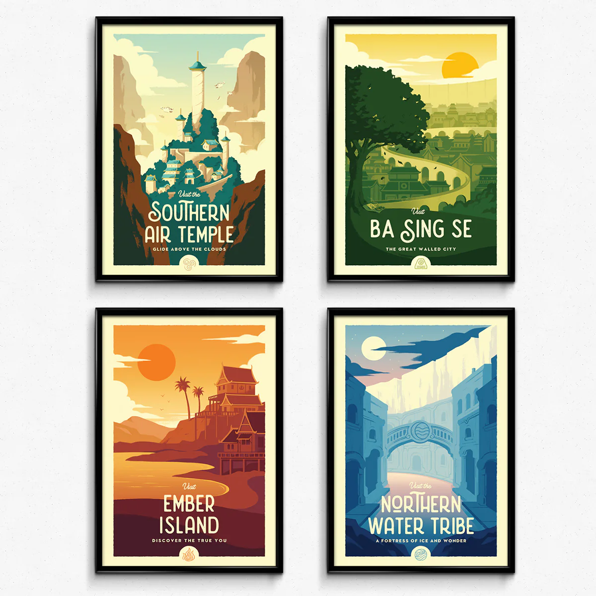 Ba Sing Se Retro Travel Poster - Image 5