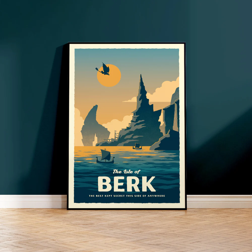 Berk Travel Poster - Image 3