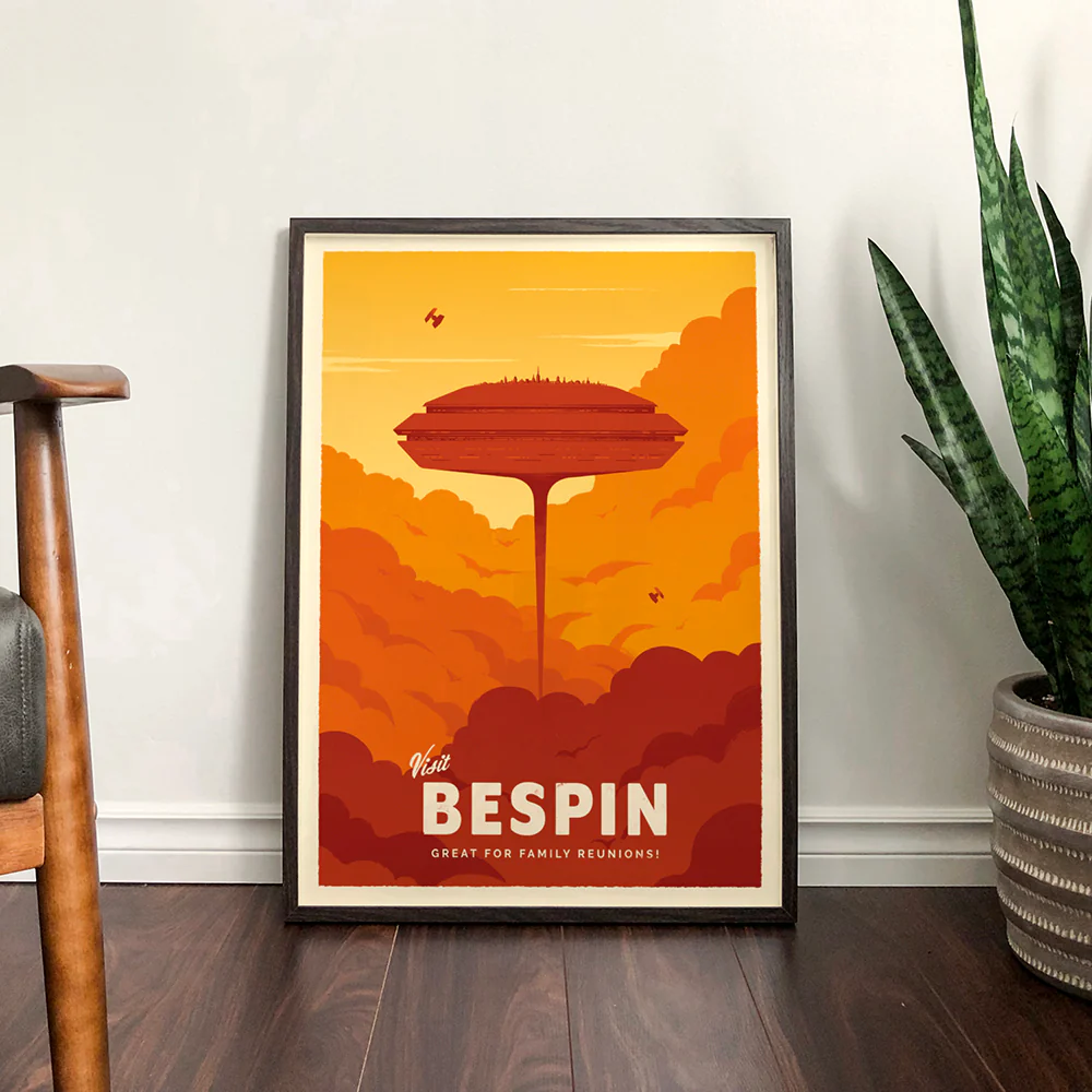 Bespin Retro Travel Poster - Image 3