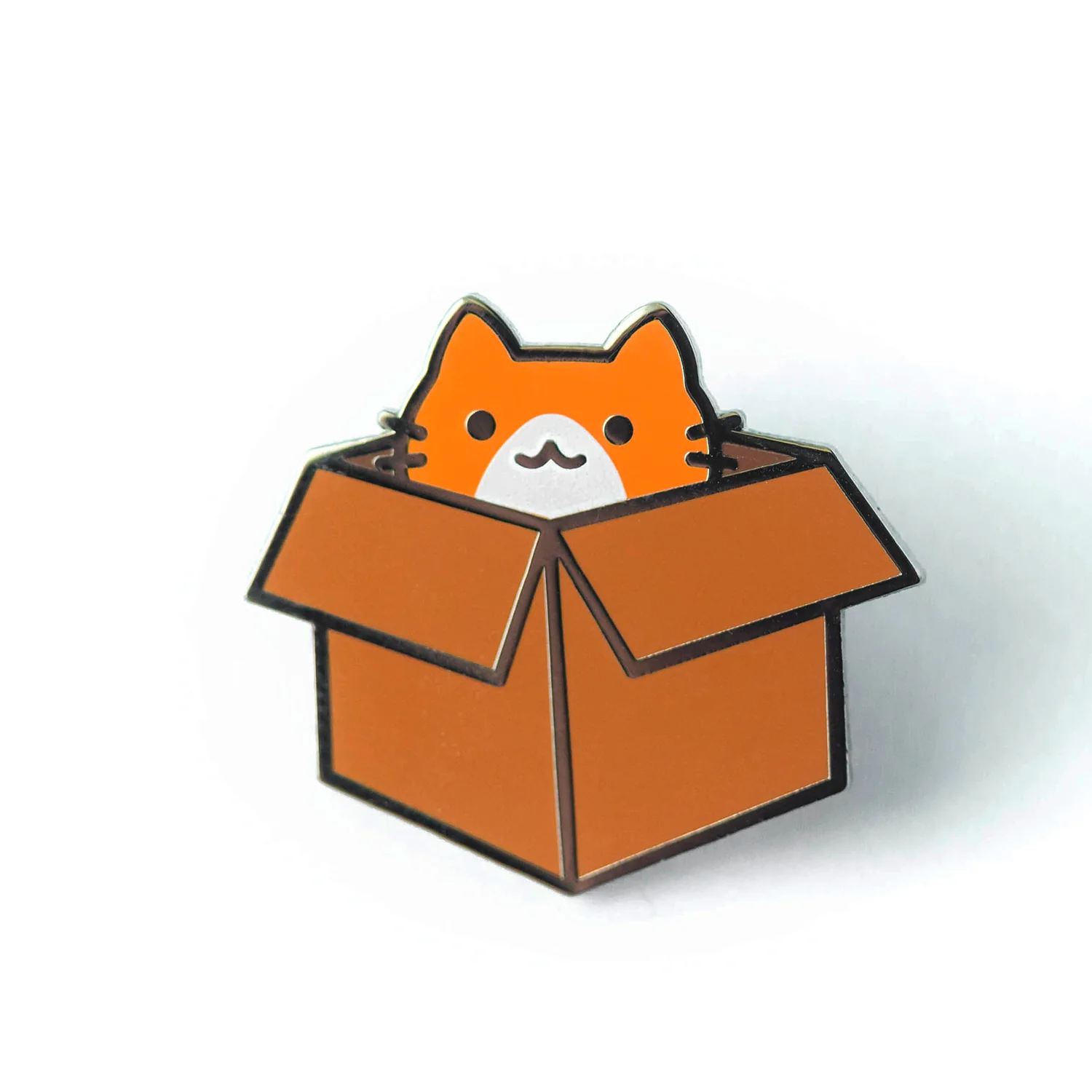 Box Cat Enamel Pin - Image 4
