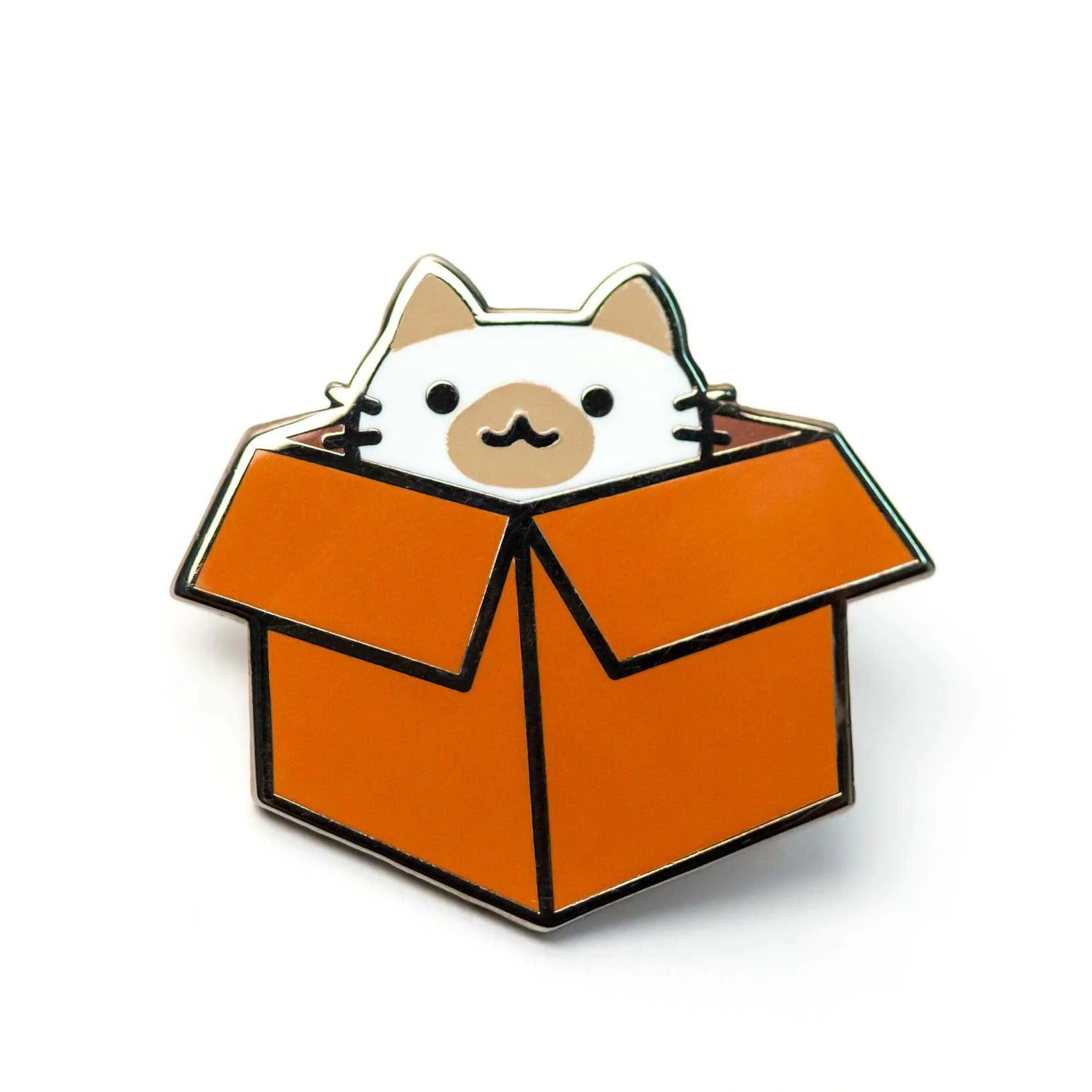 Box Cat Enamel Pin - Image 5
