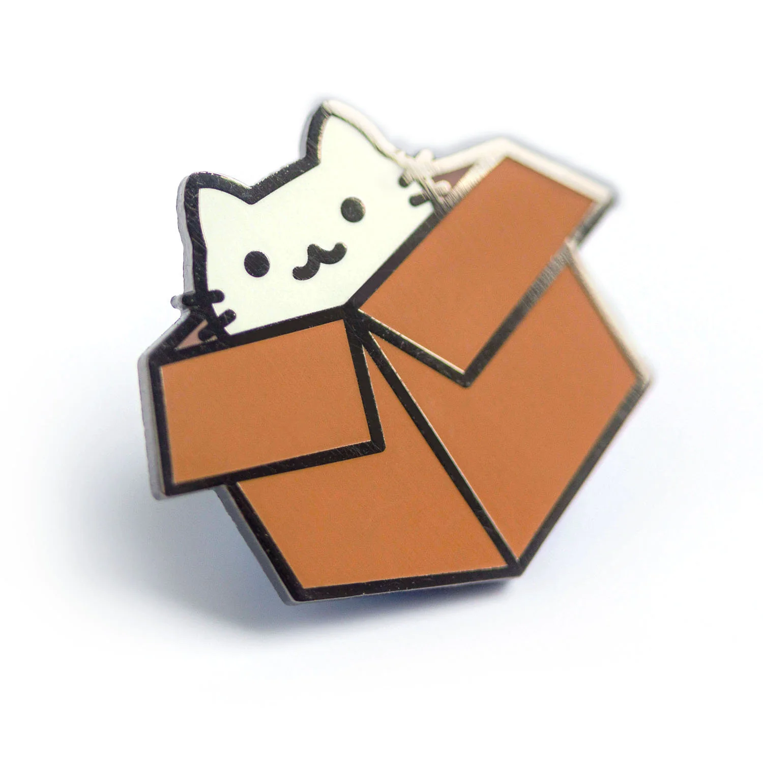 Box Cat Enamel Pin - Image 6