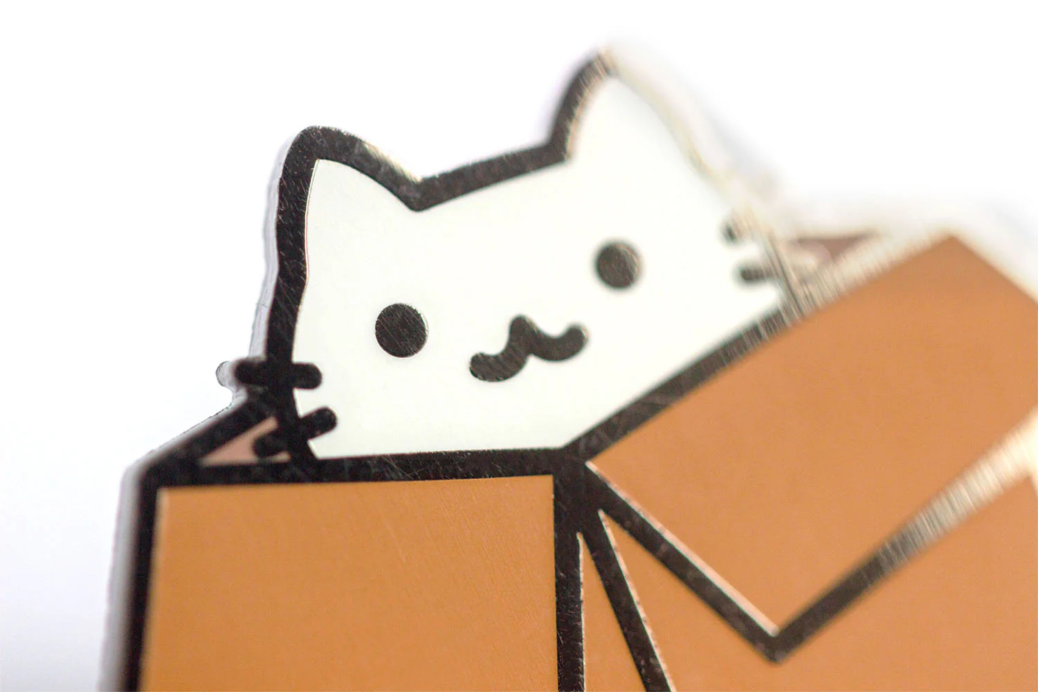 Box Cat Enamel Pin - Image 8