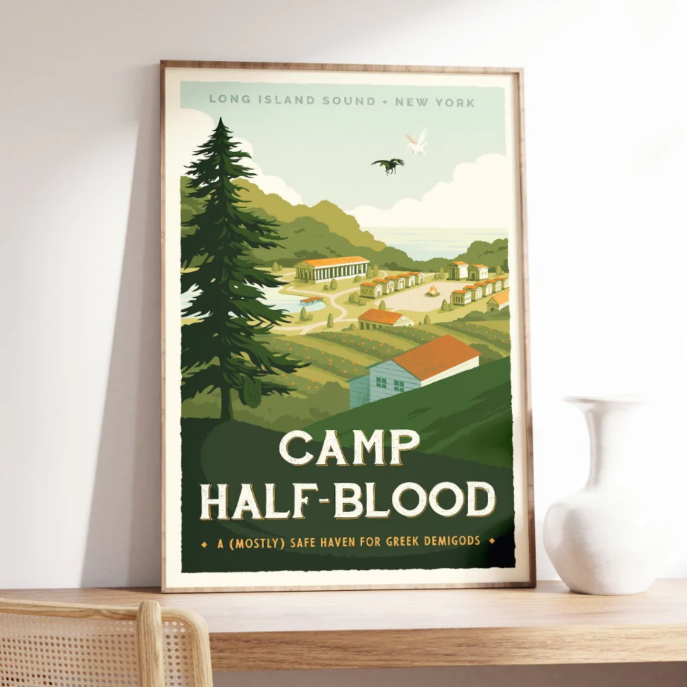 Camp Half-Blood Travel Poster - Image 3