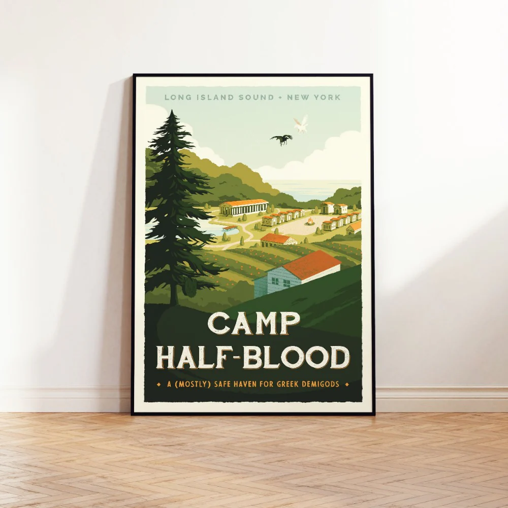Camp Half-Blood Travel Poster - Image 4