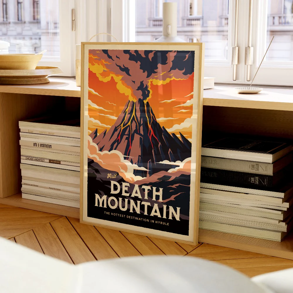 Death Mountain Travel Poster - Image 3