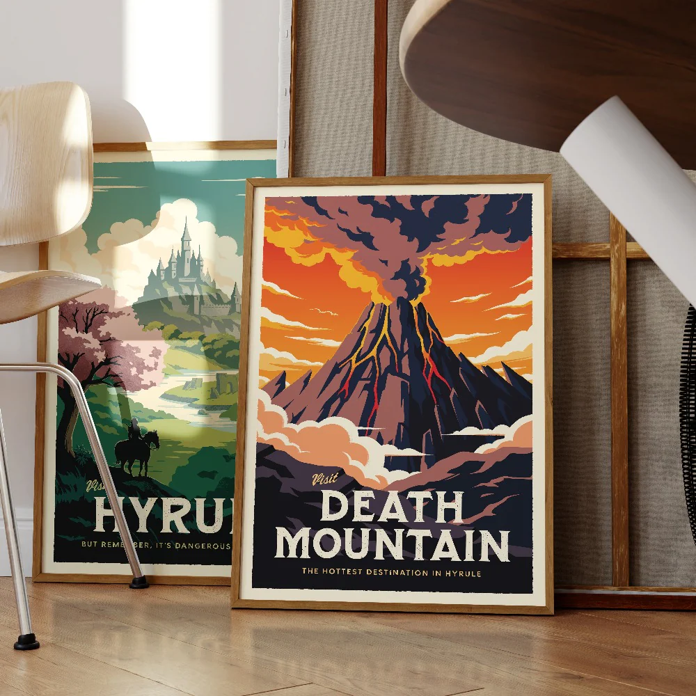 Death Mountain Travel Poster - Image 4
