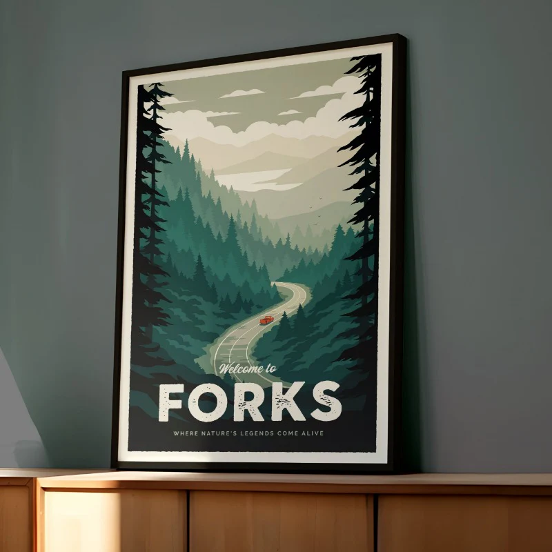 Forks Travel Poster - Image 4