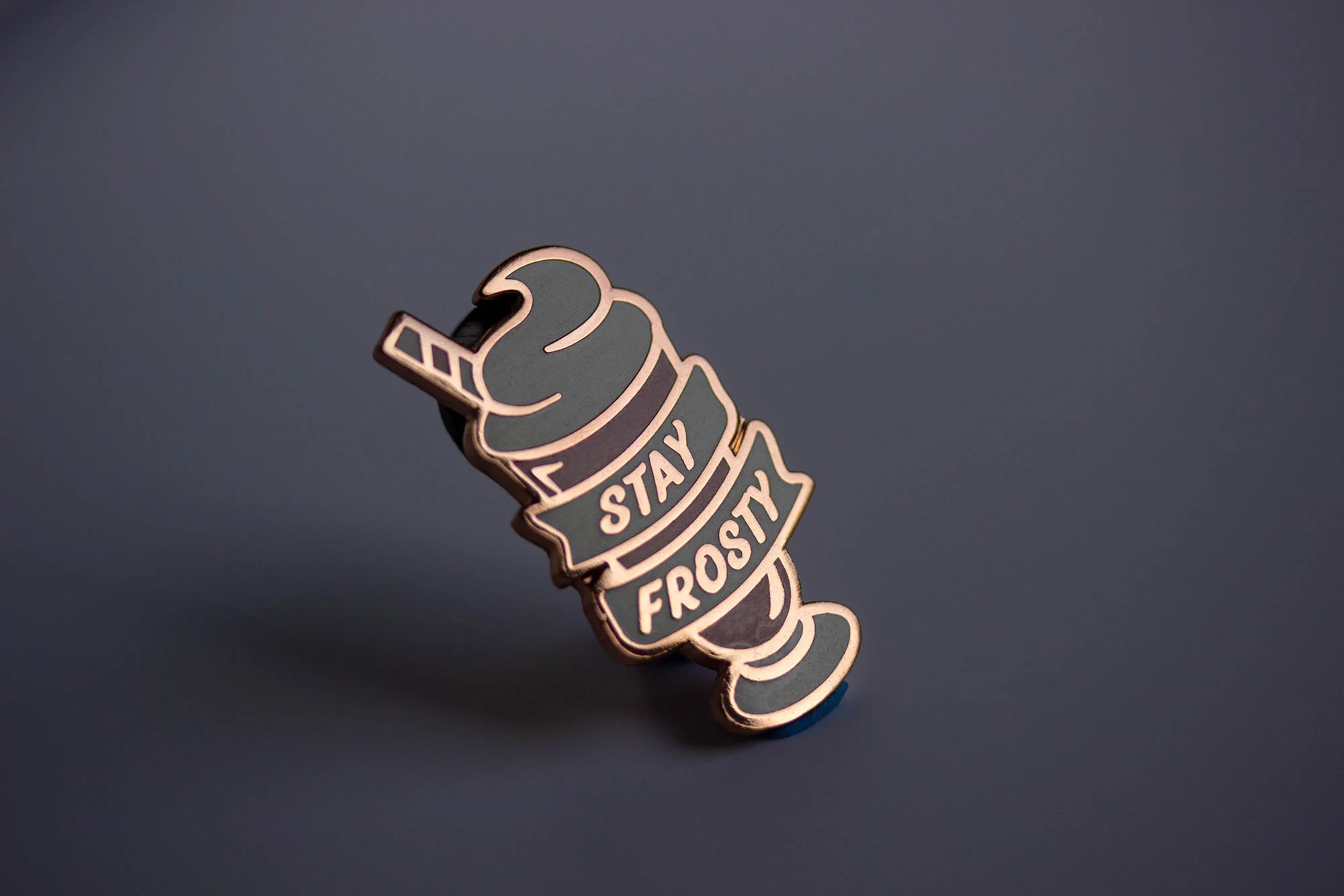 Frosty Milkshake Enamel Pin - Image 5