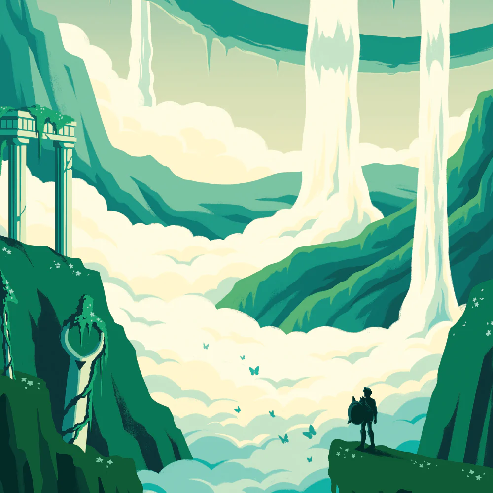 Elysium Retro Travel Poster - Image 2