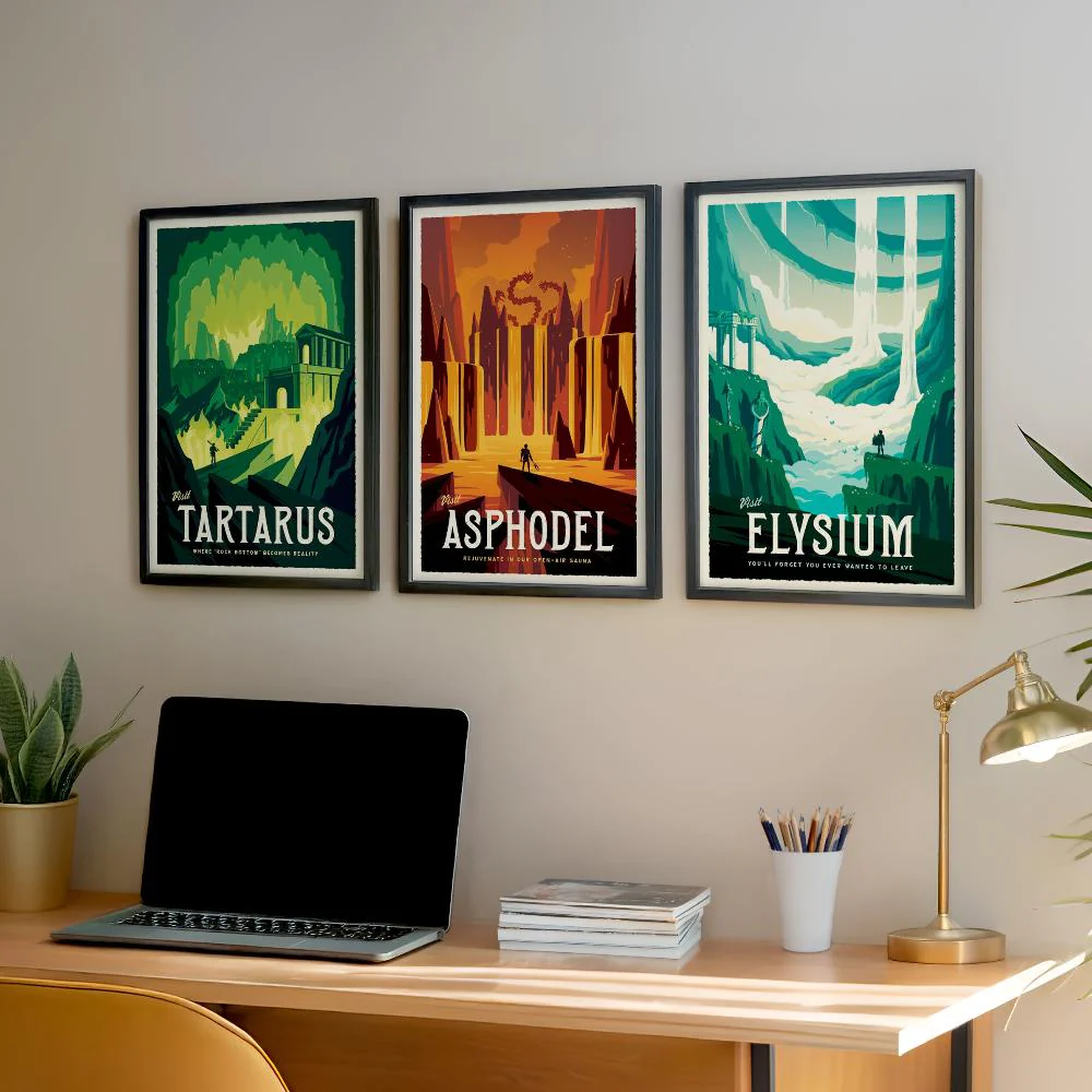 Hades Travel Poster Bundle - Image 3