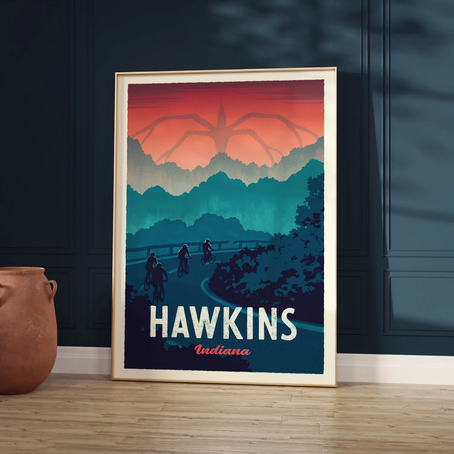 Hawkins Retro Travel Poster - Image 5
