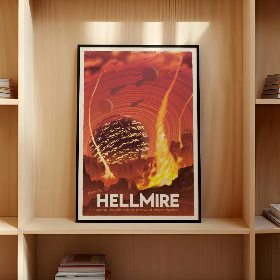 Hellmire Travel Poster - Image 4