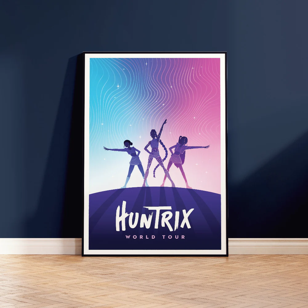 Huntrix World Tour Poster - Image 3