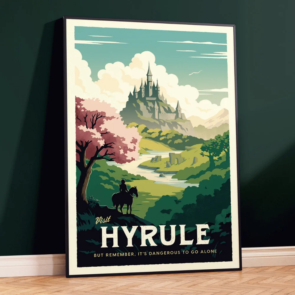 Hyrule Travel Poster - Image 3