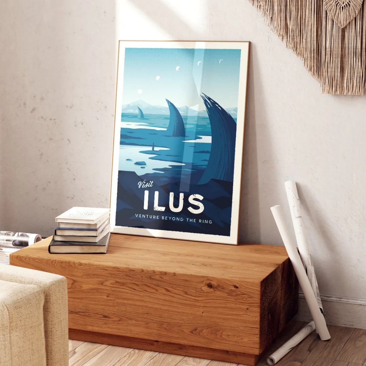 Ilus Retro Travel Poster - Image 3