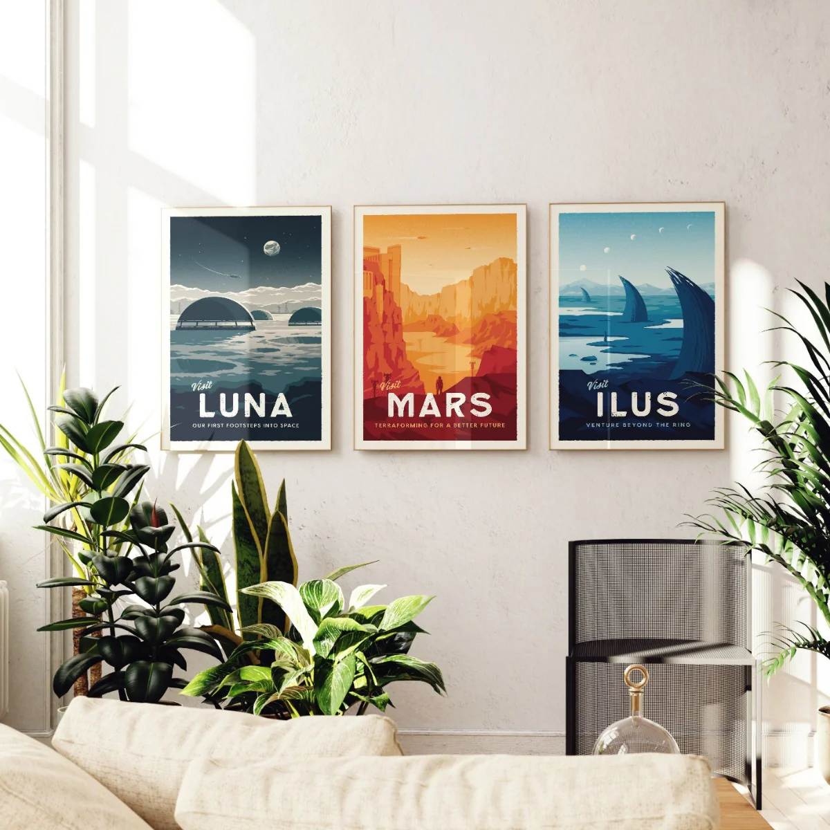 Ilus Retro Travel Poster - Image 5