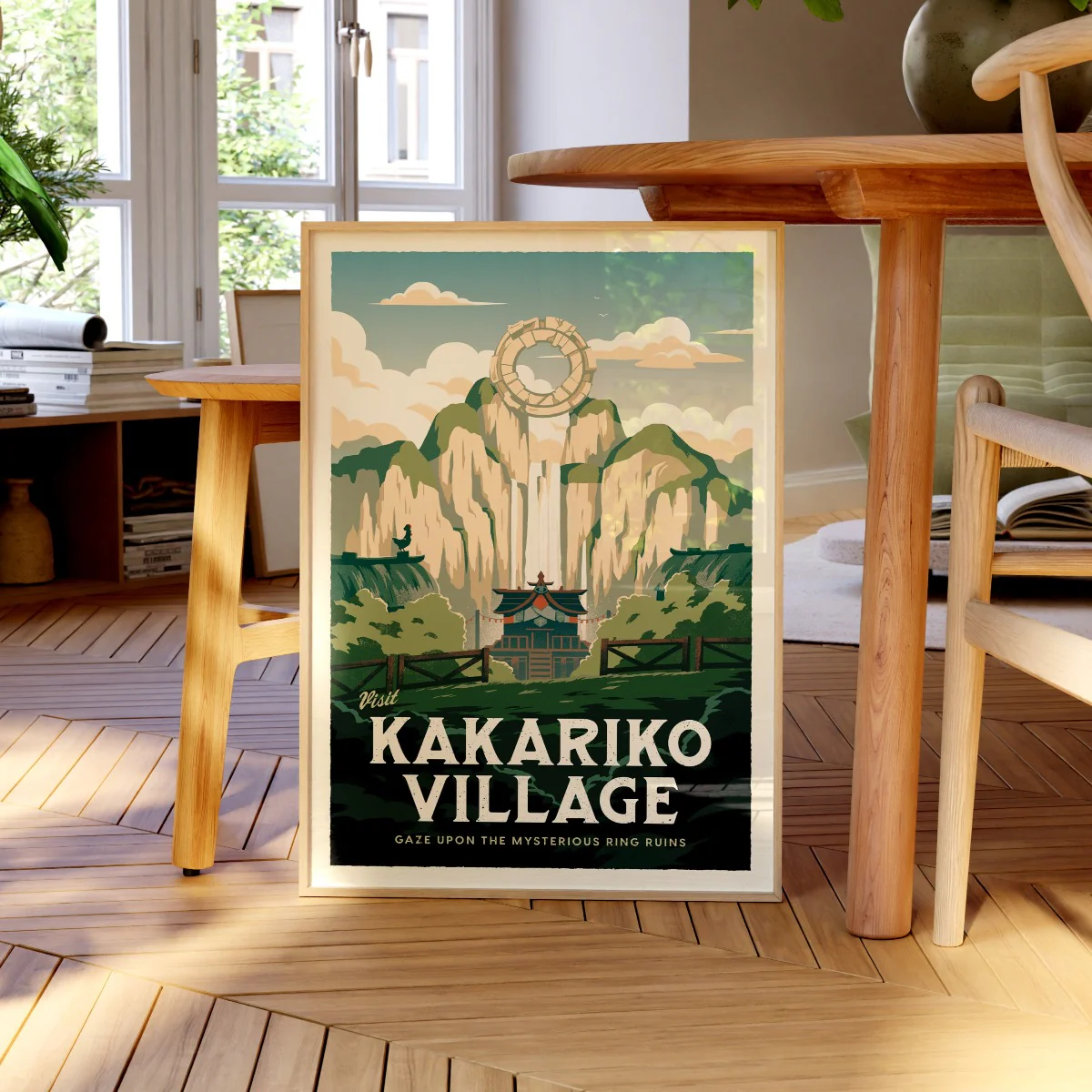 Kakariko Village Travel Poster - Image 3