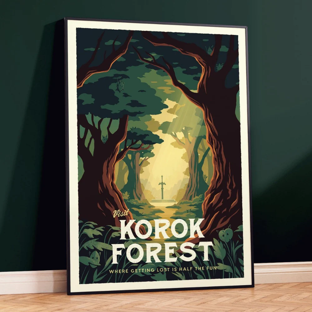 Korok Forest Travel Poster - Image 3