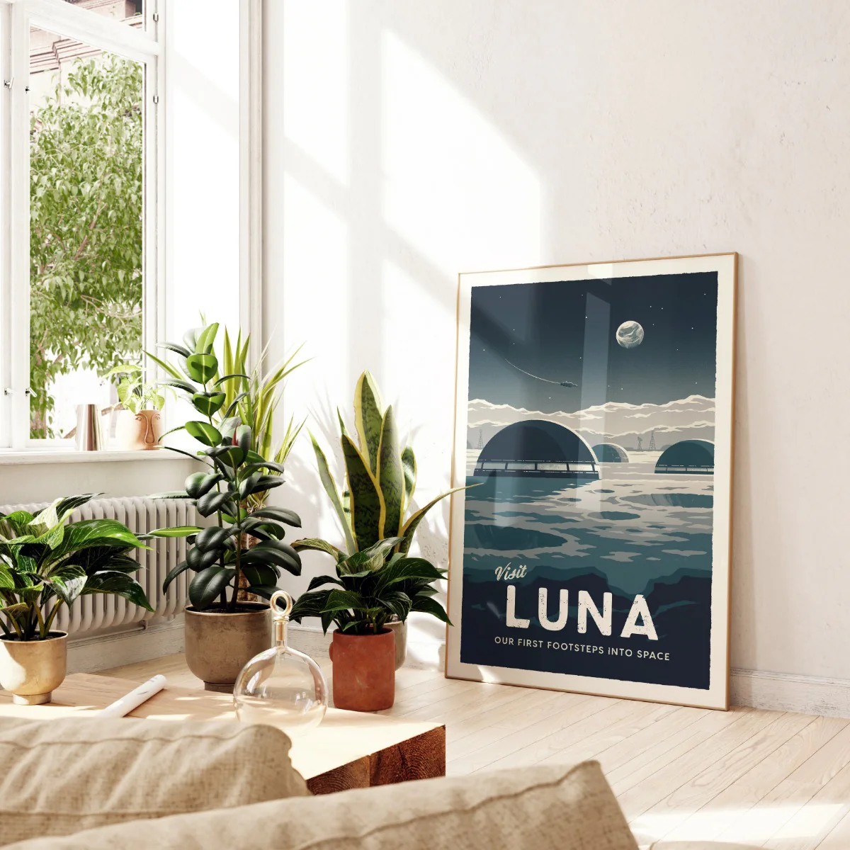 Luna Retro Travel Poster - Image 3