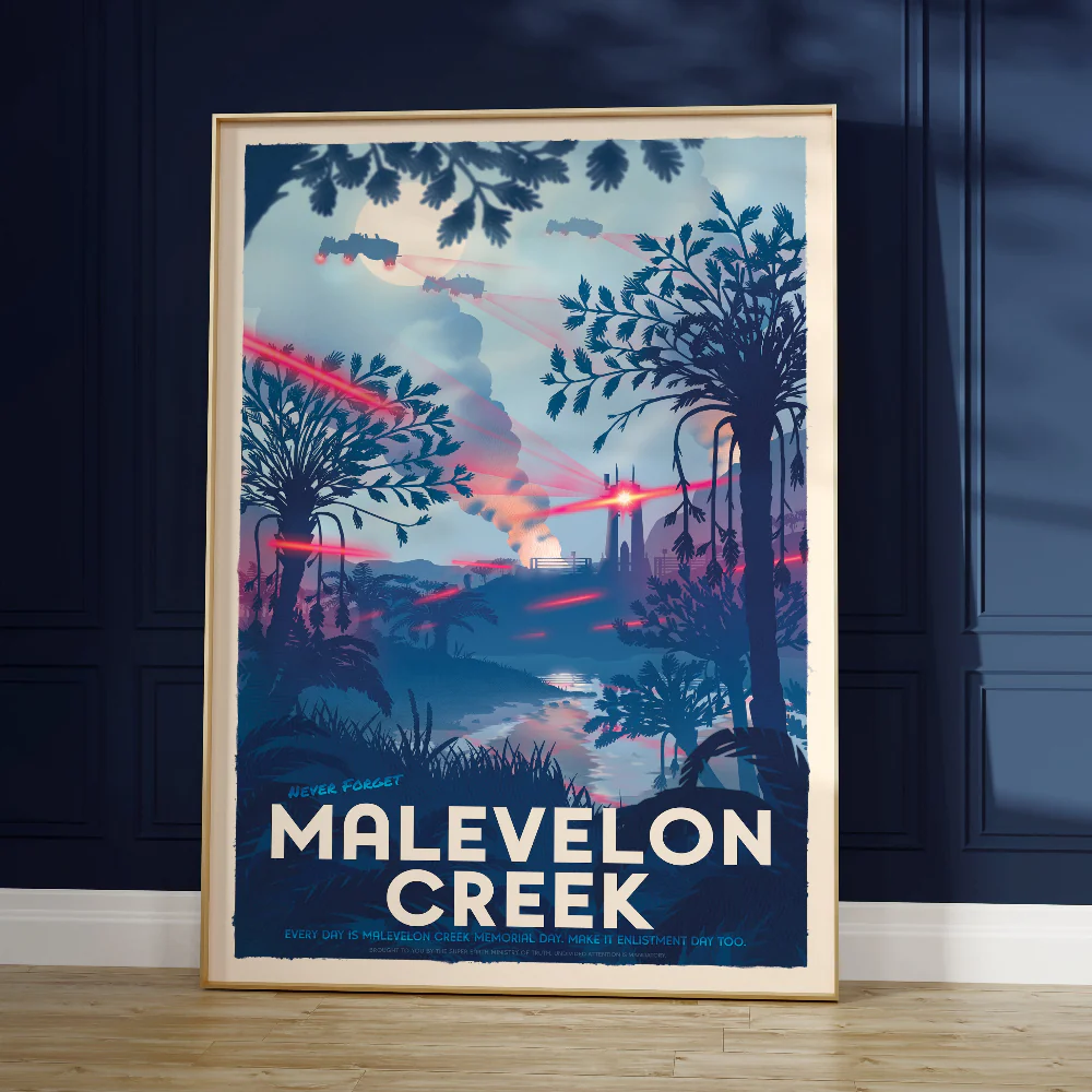 Malevelon Creek Travel Poster - Image 3