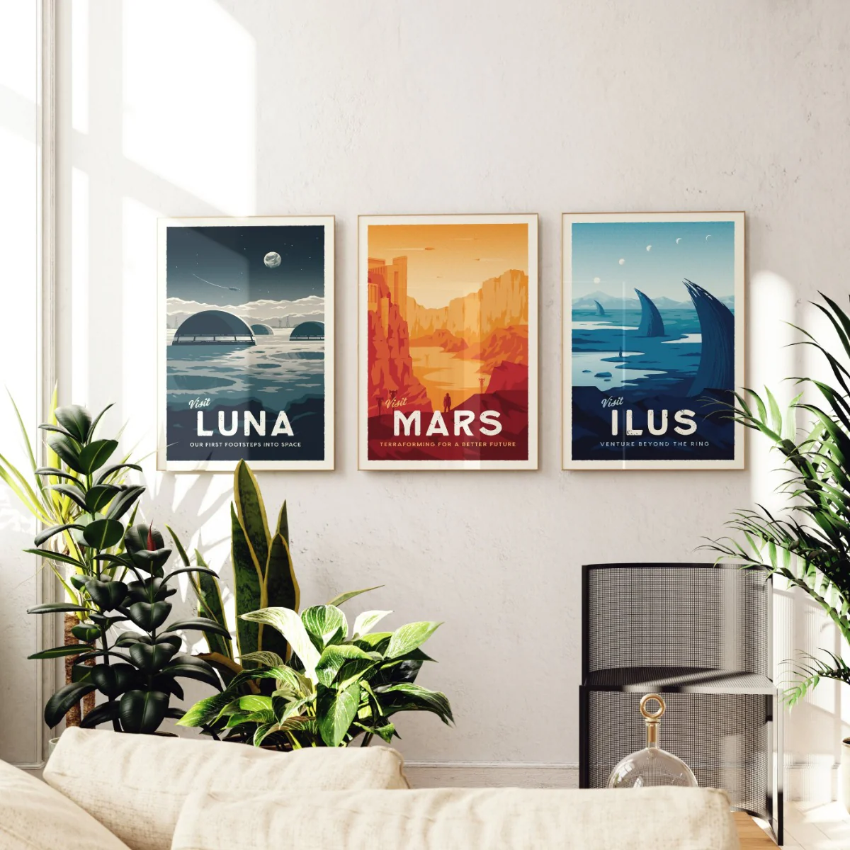 Mars Retro Travel Poster - Image 5