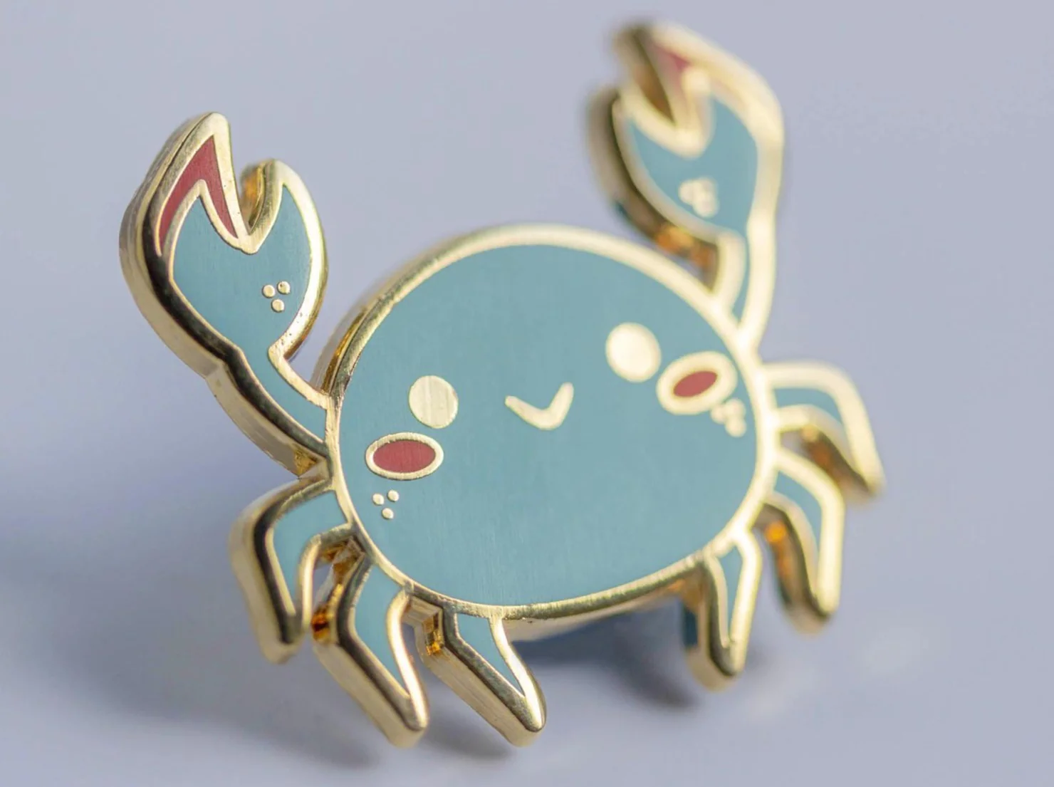 Maryland Blue Crab Enamel Pin - Image 3