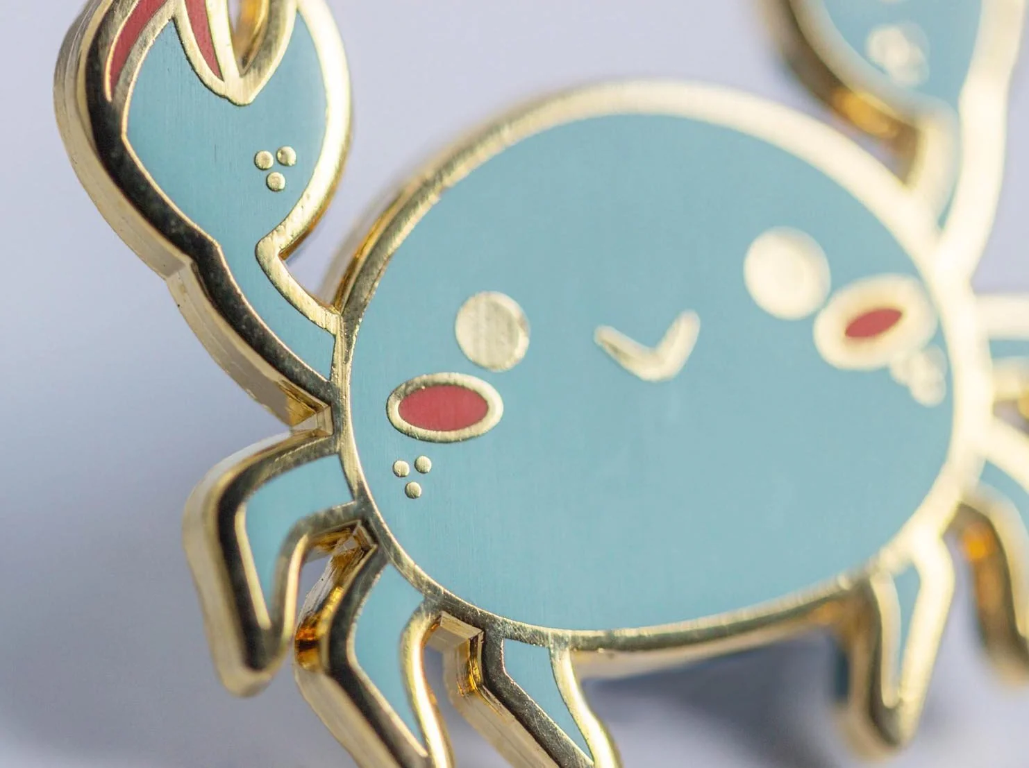 Maryland Blue Crab Enamel Pin - Image 4