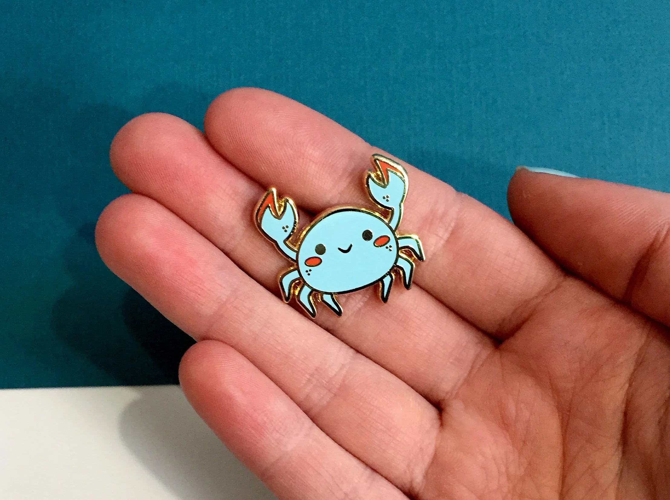 Maryland Blue Crab Enamel Pin - Image 7