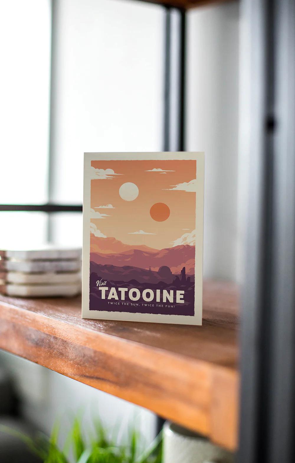 Mini Print Tatooine, Hoth, Endor Retro Travel Bundle - Image 4