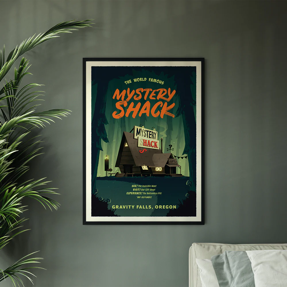 Mystery Shack Travel Poster - Image 3