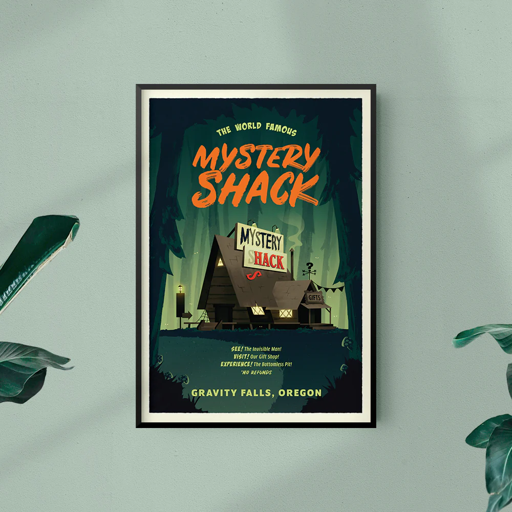Mystery Shack Travel Poster - Image 4