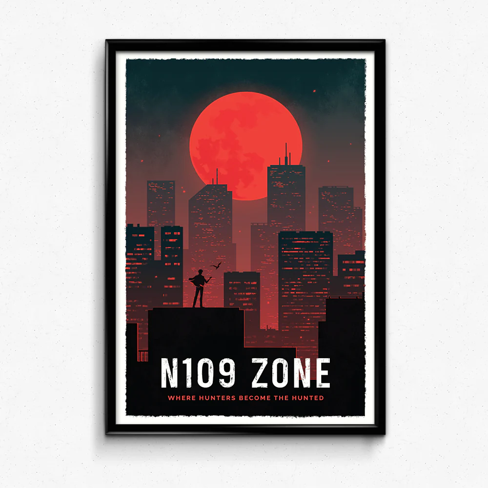 N109 Zone Travel Poster