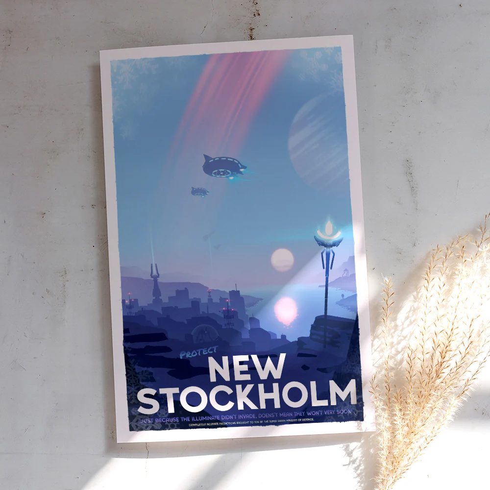 New Stockholm Travel Poster - Image 5