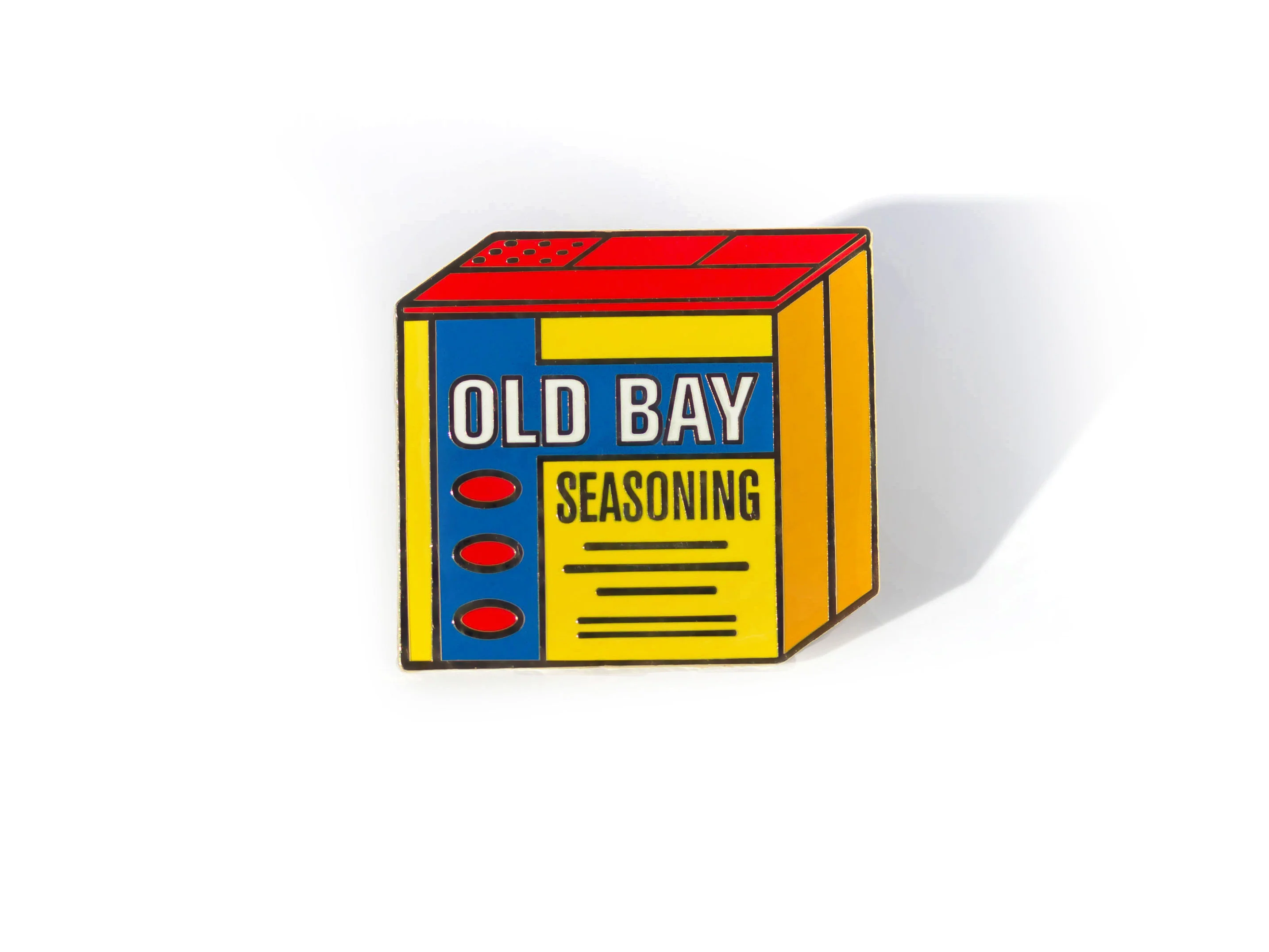 Old Bay Seasoning Enamel Pin