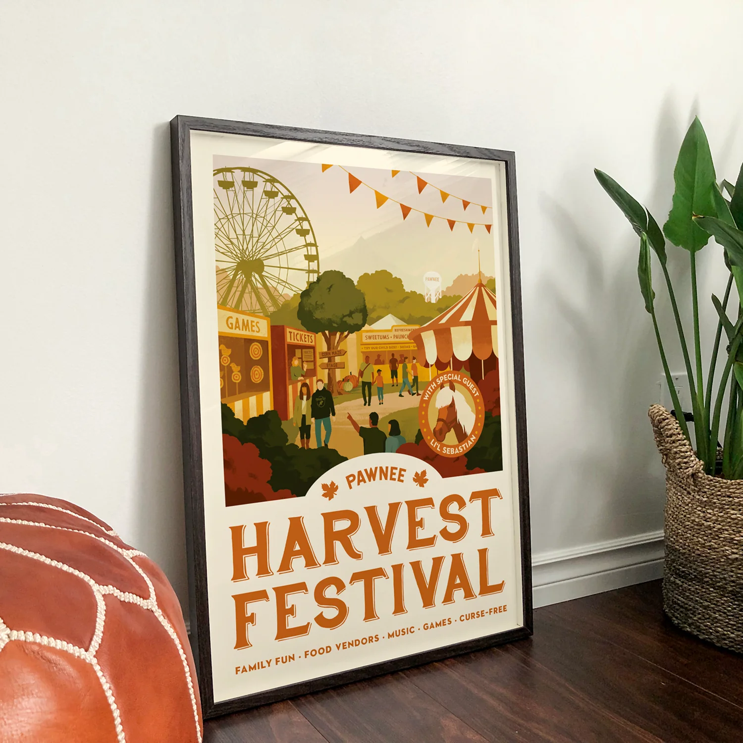 Pawnee Harvest Festival Poster - Image 4