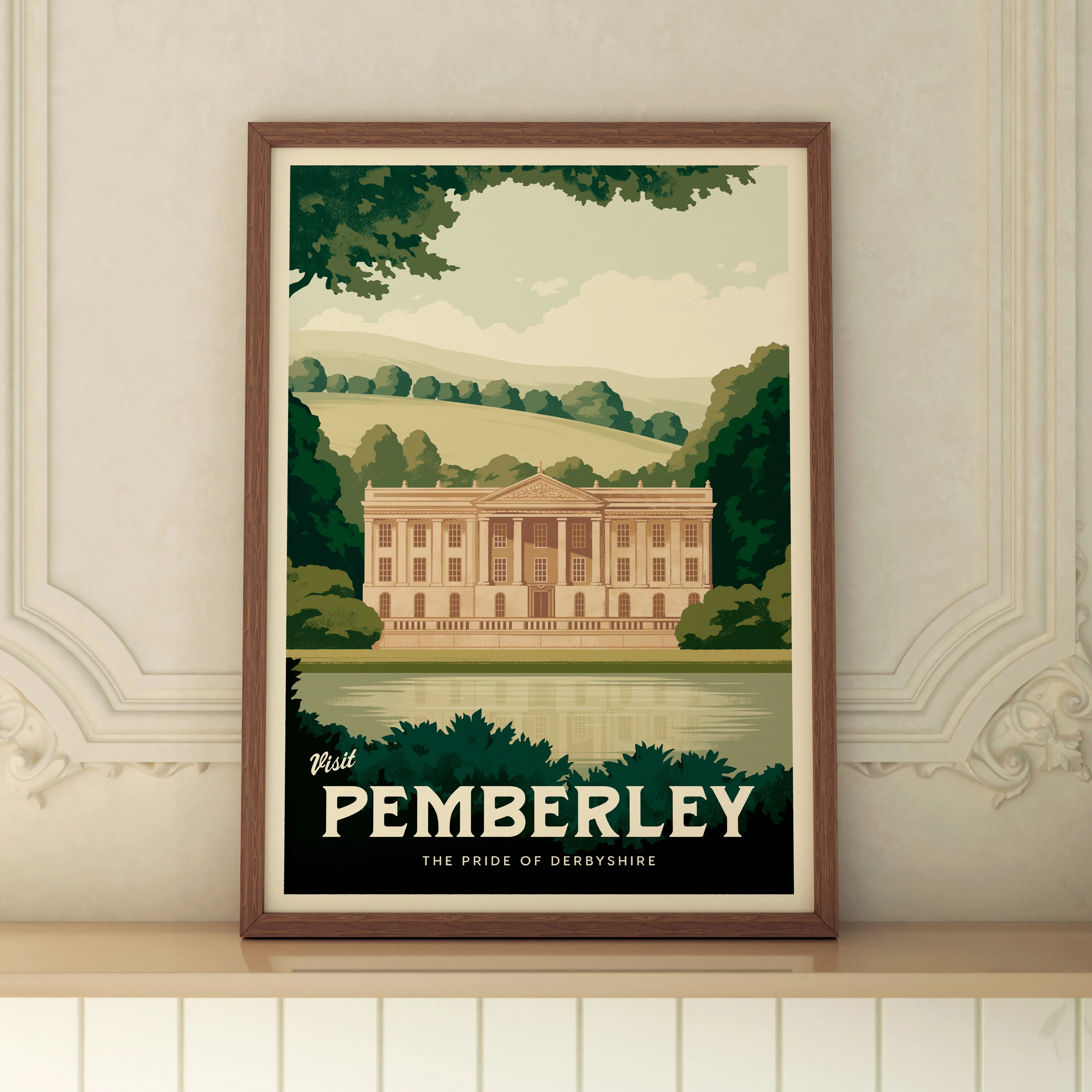 Pemberley Travel Poster - Image 3