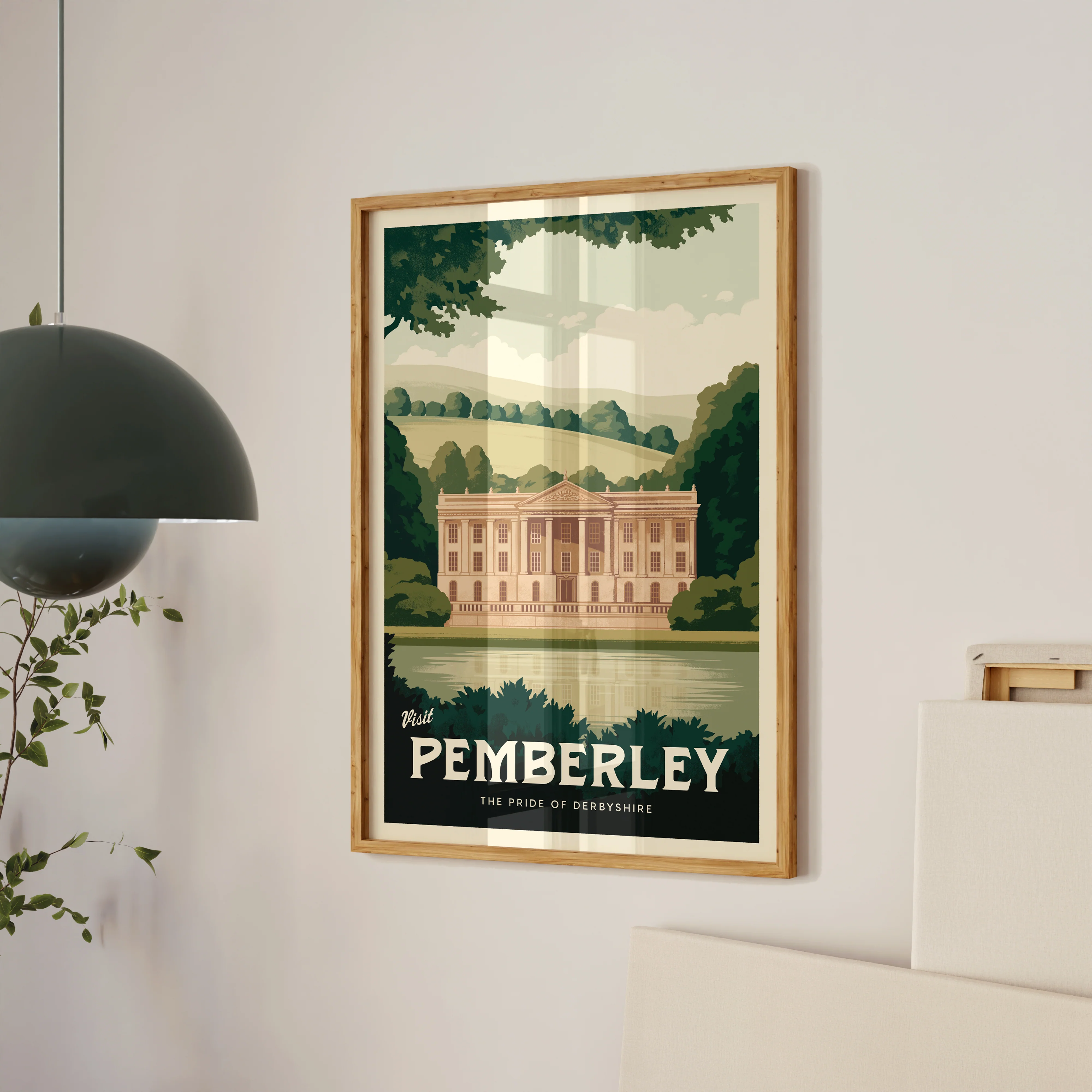 Pemberley Travel Poster - Image 4