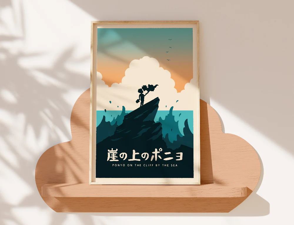 Ponyo Minimalist Poster - Image 3