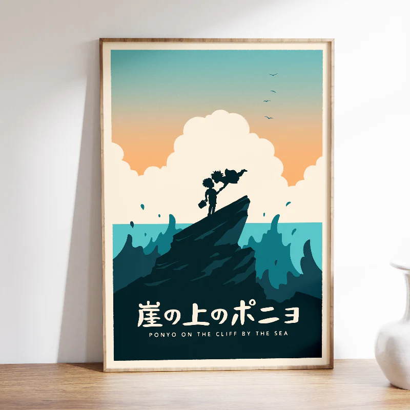 Ponyo Minimalist Poster - Image 4