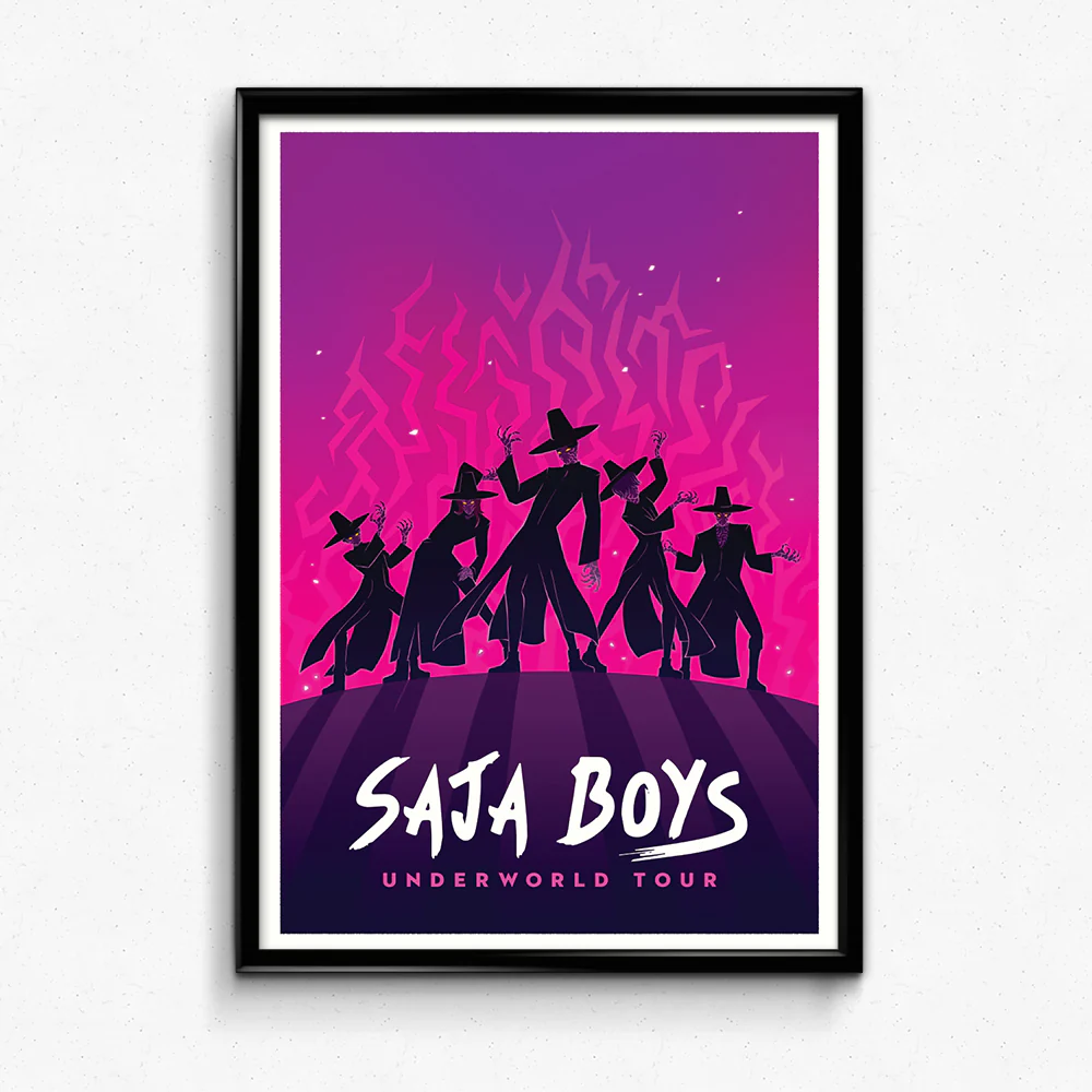 Saja Boys Underworld Tour Poster