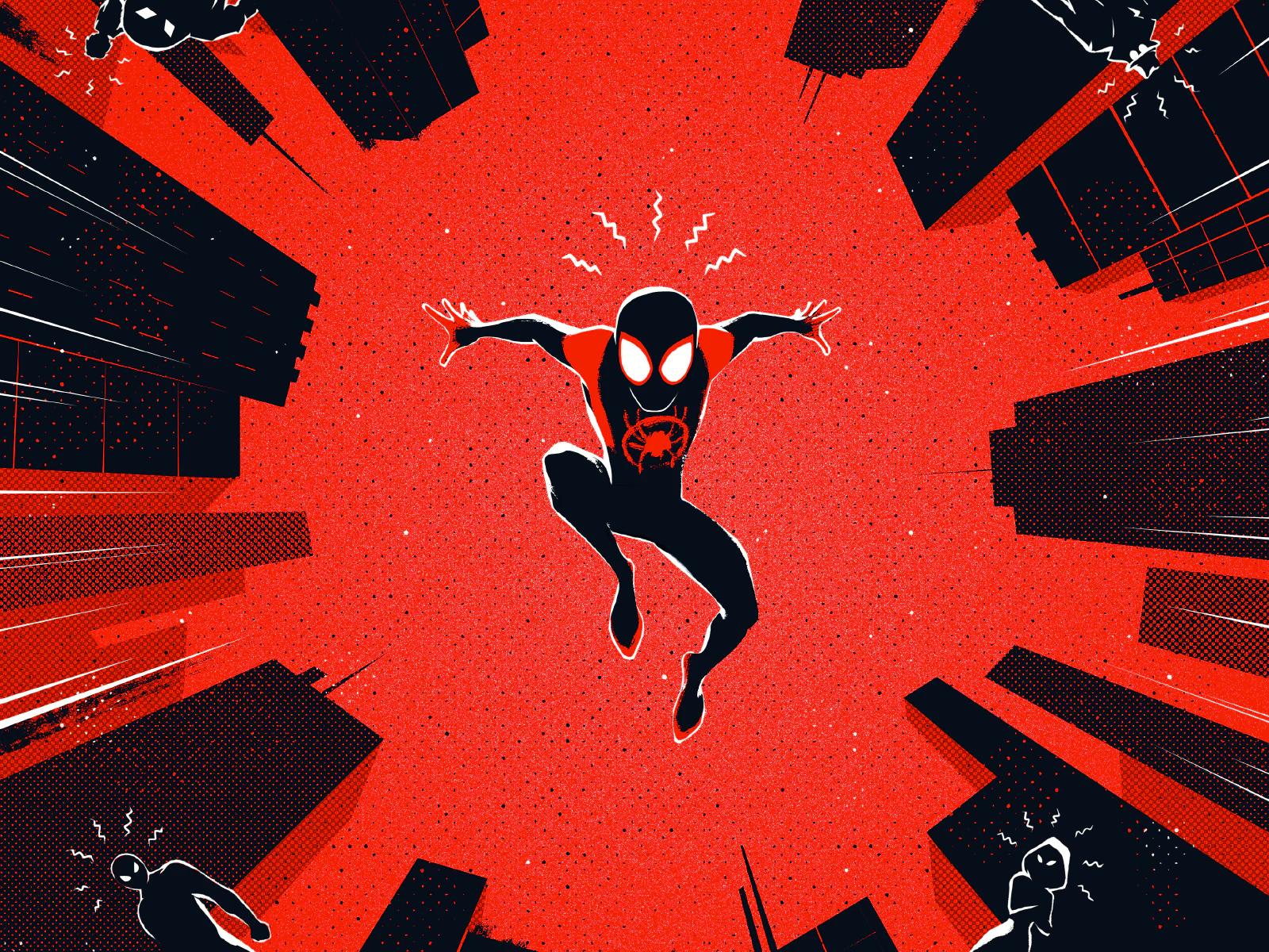 Spider-Verse Minimalist Poster - Image 2