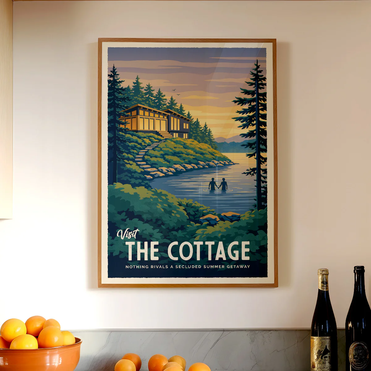 The Cottage Travel Poster - Image 3