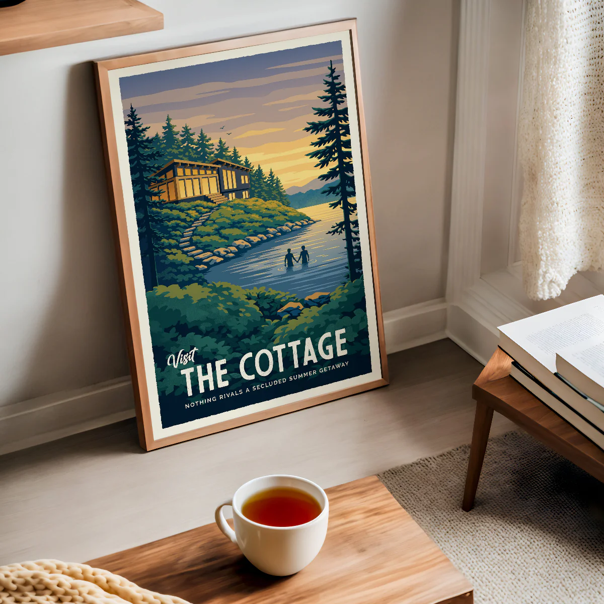 The Cottage Travel Poster - Image 4
