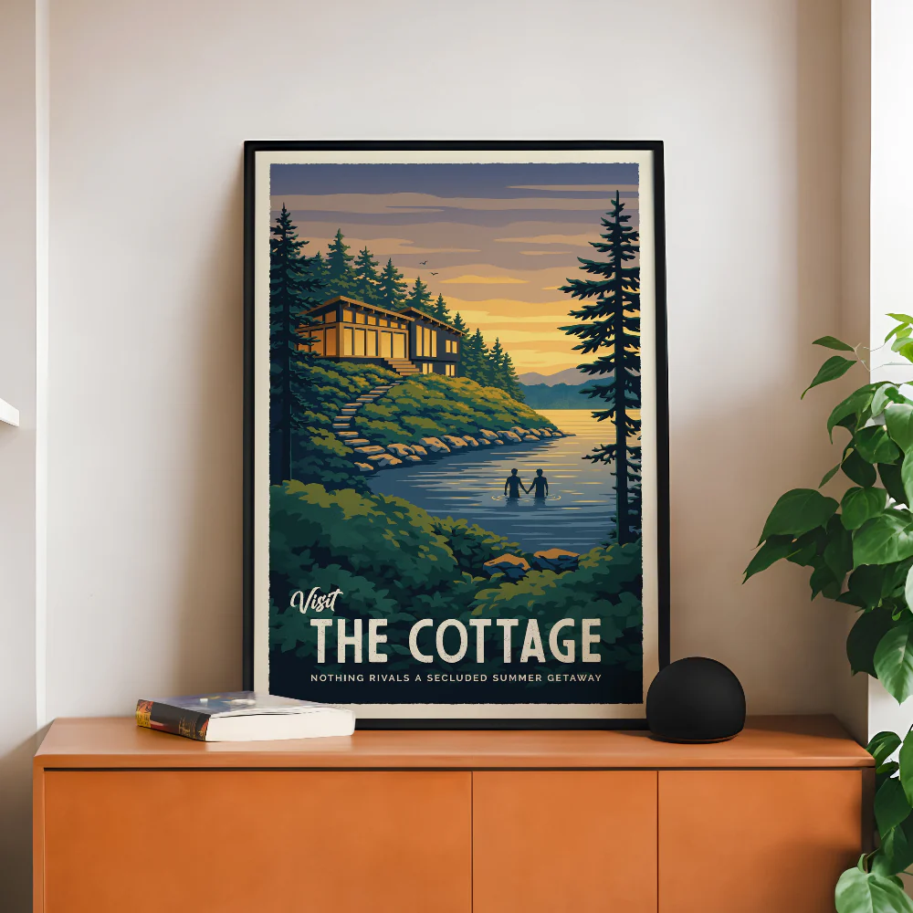 The Cottage Travel Poster - Image 6