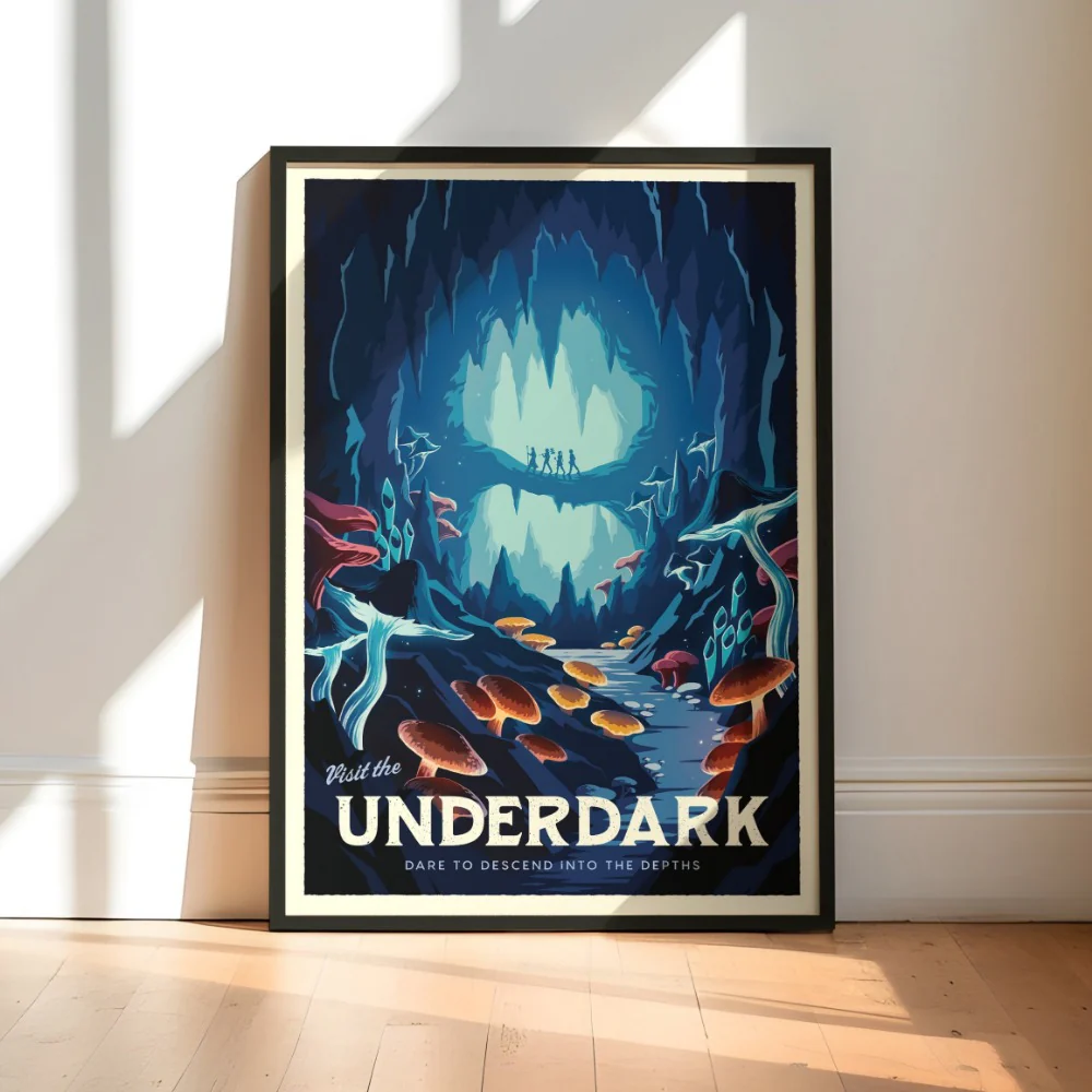 The Underdark Travel Poster - Image 4