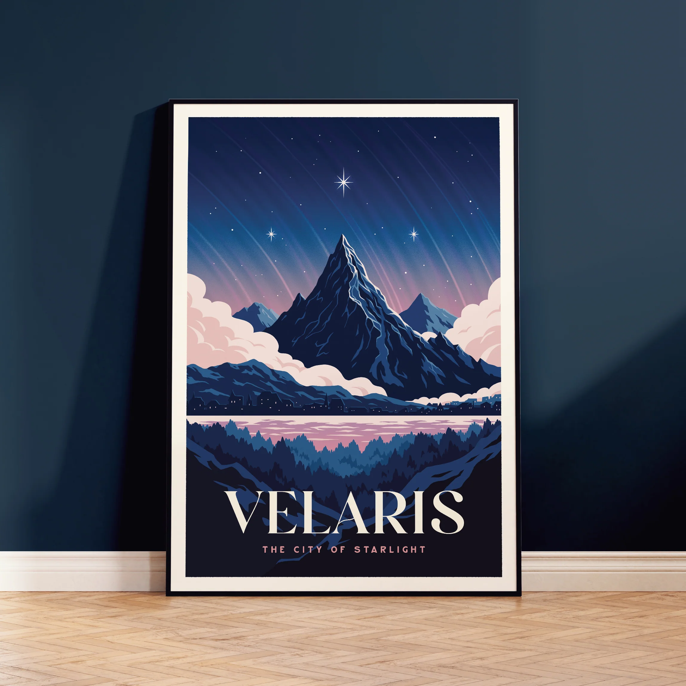Velaris ACOTAR Travel Poster - Image 4