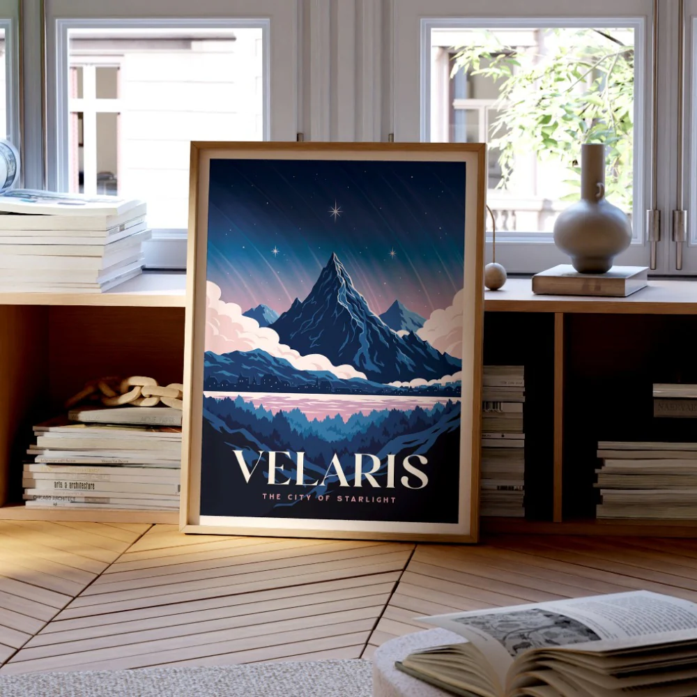 Velaris ACOTAR Travel Poster - Image 5