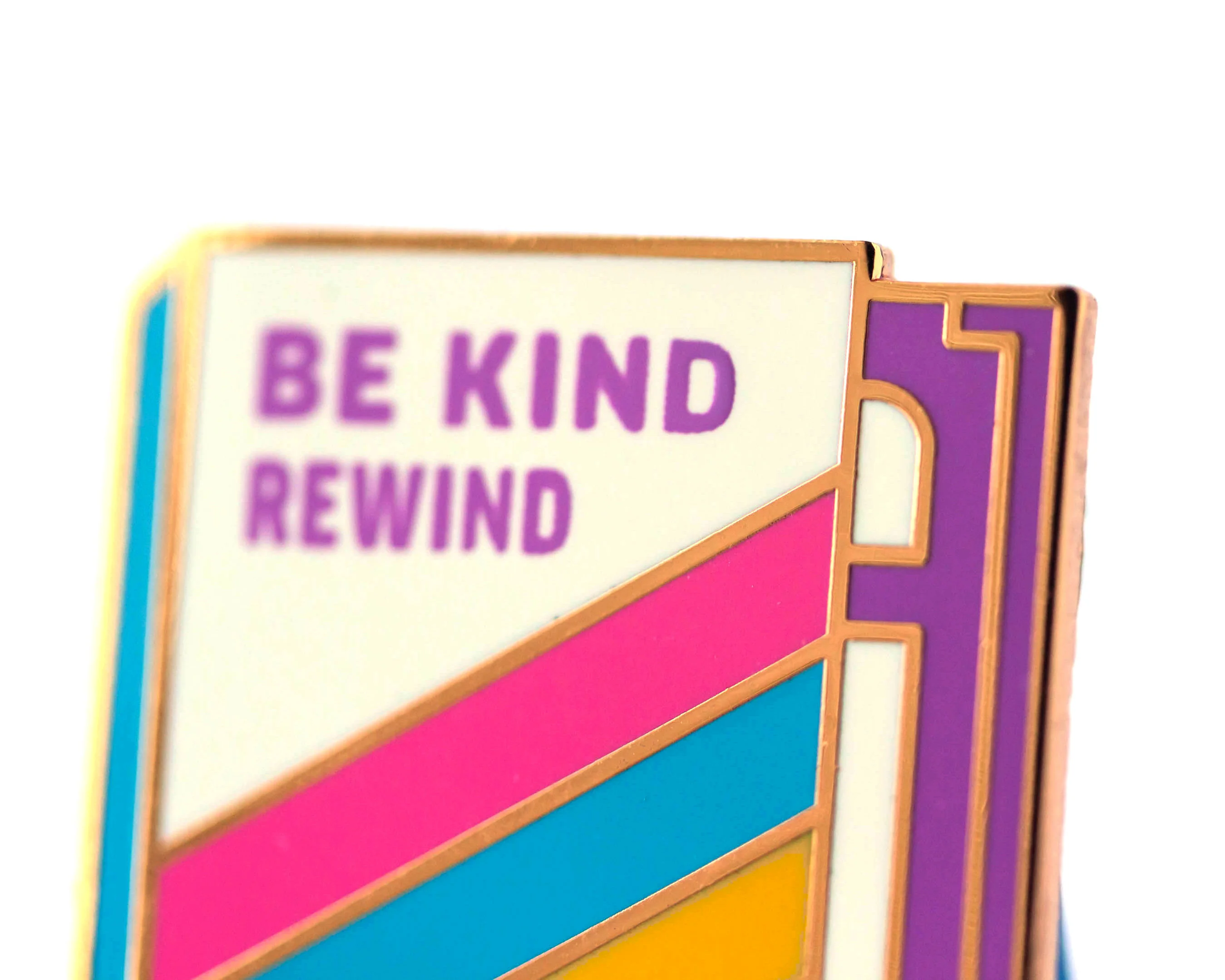 VHS Retro Enamel Pin - Image 3